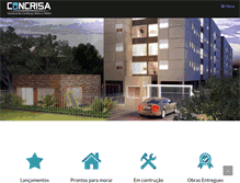Tablet Screenshot of concrisa.com.br
